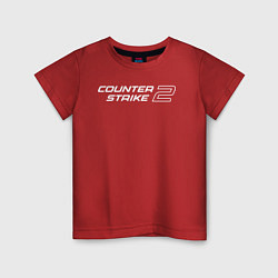 Детская футболка Counter Strike 2 лого