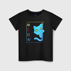 Детская футболка Cat meow