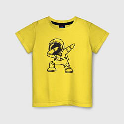 Детская футболка Танцующий космонавт