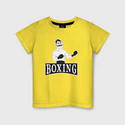 Детская футболка Boxing man