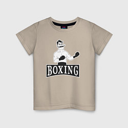 Детская футболка Boxing man