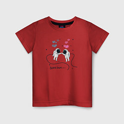 Детская футболка Space lovers