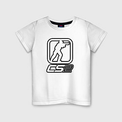 Детская футболка CS2 logo