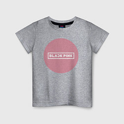 Детская футболка Black pink - emblem - group