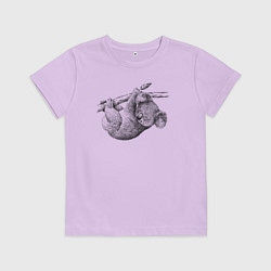 Детская футболка Коала висит на ветке