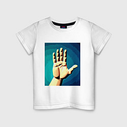 Детская футболка Приветствие рукой