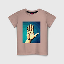 Детская футболка Приветствие рукой