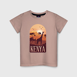 Детская футболка Kenya