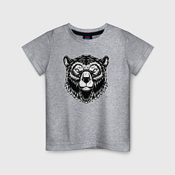 Детская футболка Медвежья голова