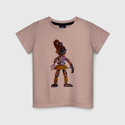 Детская футболка Женский аниматроник