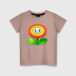 Детская футболка Цветок Марио