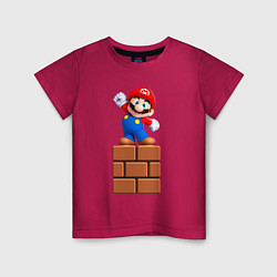 Детская футболка Маленький Марио