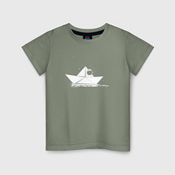 Детская футболка Космический кораблик