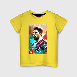 Детская футболка Lionel Messi - football - striker