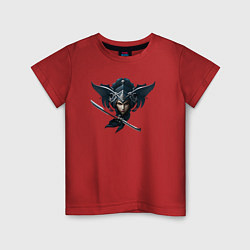 Детская футболка Эмблема самурая