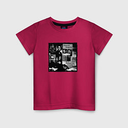 Футболка хлопковая детская Depeche Mode - 101 Pasadena, цвет: маджента