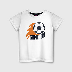 Детская футболка Game on football