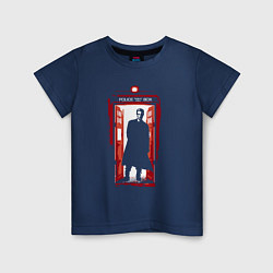 Детская футболка Doctor who tardis