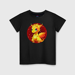 Детская футболка Дракон знак зодиака