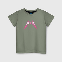 Детская футболка Ken - metallica style