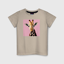 Детская футболка Милый жирафик