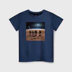 Детская футболка На марсе