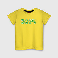 Детская футболка 2024 год дракона