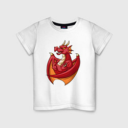 Детская футболка Спортивный дракон