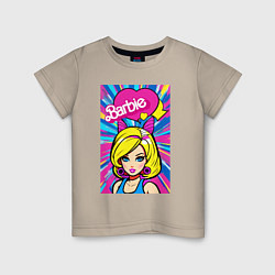 Детская футболка Barbie - pop art