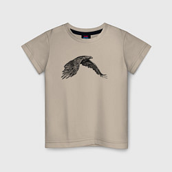 Детская футболка Орёл в полёте