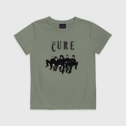 Футболка хлопковая детская The Cure - A Band, цвет: авокадо