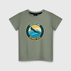 Детская футболка Adventure eagle