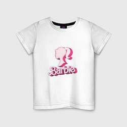 Детская футболка Барби - объемная фигурка