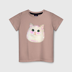 Детская футболка Котик мем люблю