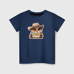 Детская футболка Мудрая сова