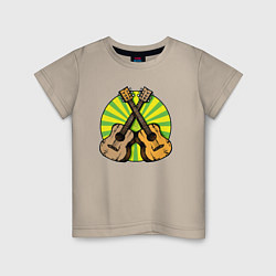 Детская футболка Две гитарки