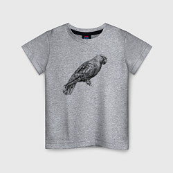 Детская футболка Попугай амазон