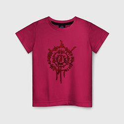 Детская футболка Astarion - red symbol