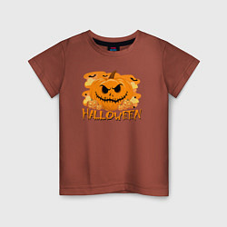 Детская футболка Orange holiday halloween