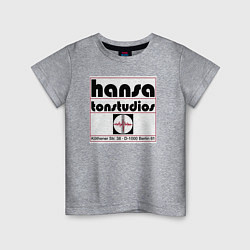 Футболка хлопковая детская Depeche Mode - Hansa tonstudios, цвет: меланж