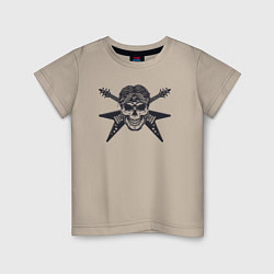 Детская футболка Skull rock