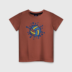Детская футболка Splash volleyball