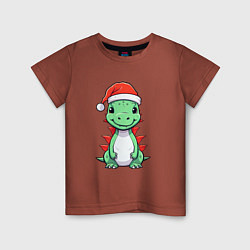 Детская футболка Маленький дракон-хранитель зимы