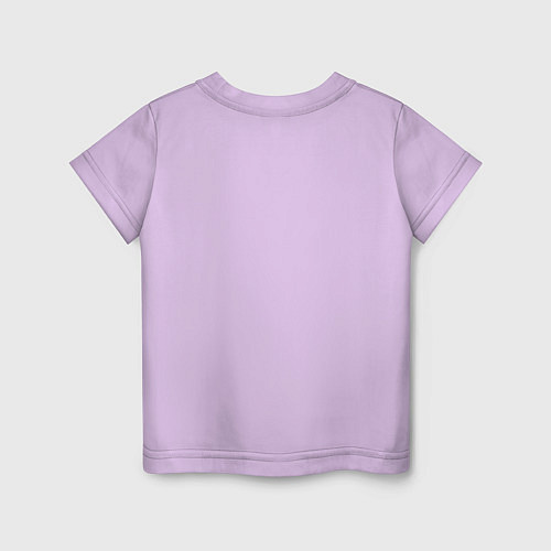 Детская футболка Хиппи знак разноцветный пацифик / Лаванда – фото 2