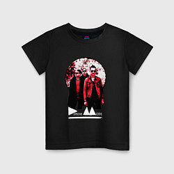 Футболка хлопковая детская Depeche Mode - Delta Machine Tour, цвет: черный