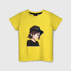 Детская футболка Девочка в стиле аниме