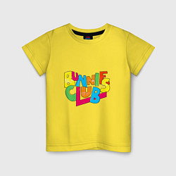 Детская футболка NewJeans Bunnies Club colorful