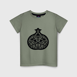 Детская футболка Гранат символ процветания
