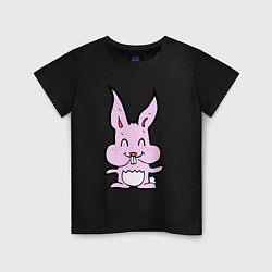 Детская футболка Счастливый кролик