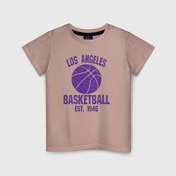 Детская футболка Basketball Los Angeles